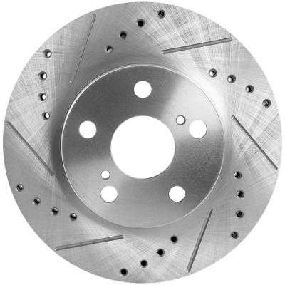 New Vented Brake Disc Compatible With Lexus Toyota Ct200h Base 4 Cyl 1.8L Prius Five 4 Cyl 1.8L