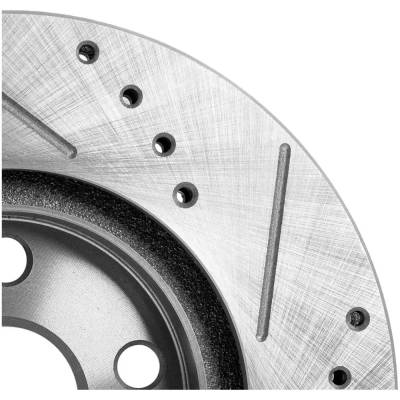 Rareelectrical - New Vented Brake Disc Compatible With Lexus Toyota Ct200h Base 4 Cyl 1.8L Prius Five 4 Cyl 1.8L - Image 7