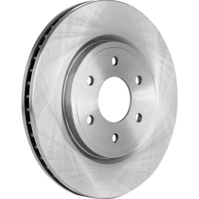 Rareelectrical - New Vented Brake Disc Compatible With Nissan Suzuki Pathfinder Se 6 Cyl 3.5L Frontier Sv 6 Cyl 4.0L - Image 2