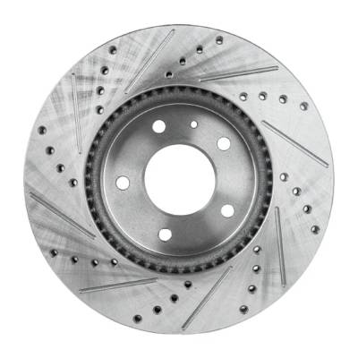 Rareelectrical - New Performance Rotor Brake Disc Compatible With Chevrolet Pontiac Saturn Vue Green Line 4 Cyl 2.4L - Image 4