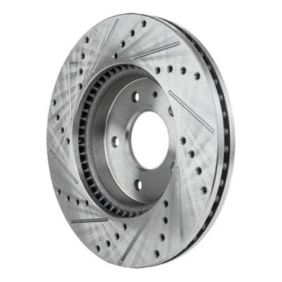 Rareelectrical - New Performance Rotor Brake Disc Compatible With Chevrolet Pontiac Saturn Captiva Sport Ls 4 Cyl - Image 3