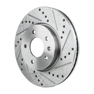 Rareelectrical - New Performance Rotor Brake Disc Compatible With Chevrolet Pontiac Saturn Captiva Sport Ls 4 Cyl - Image 6