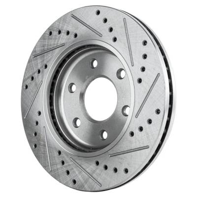 Rareelectrical - New Performance Rotor Brake Disc Compatible With Nissan Suzuki Frontier Se 4 Cyl 2.5L Frontier Xe 4 - Image 3