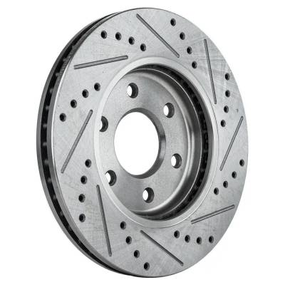 Rareelectrical - New Performance Rotor Brake Disc Compatible With Nissan Suzuki Frontier Se 4 Cyl 2.5L Frontier Xe 4 - Image 5