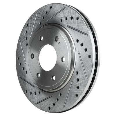 Rareelectrical - New Performance Rotor Brake Disc Compatible With Nissan Suzuki Frontier Se 4 Cyl 2.5L Frontier Xe 4 - Image 6