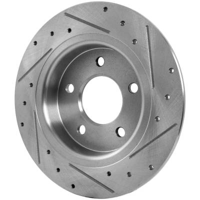 Rareelectrical - New Solid Brake Disc Compatible With Mazda 3 Gt 4 Cyl 2.3L 3 Sport Gs 4 Cyl 2.5L 3 S 4 Cyl 2.3L 3 - Image 6