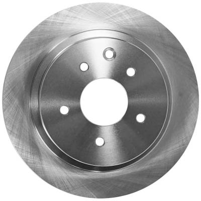 Rareelectrical - New Solid Brake Disc Compatible With Nissan Altima Sr 4 Cyl 2.5L Maxima Sl 6 Cyl 3.5L Altima Sr 6 - Image 2