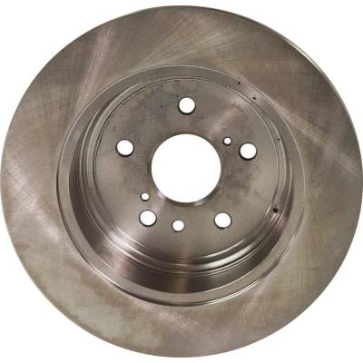 Rareelectrical - New Solid Brake Disc Compatible With Toyota Highlander Base 4 Cyl 2.7L Highlander Plus 6 Cyl 3.5L - Image 3