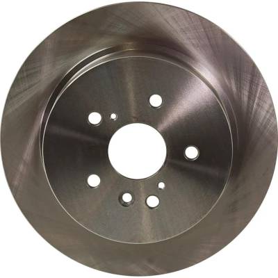 Rareelectrical - New Solid Brake Disc Compatible With Toyota Highlander Hybrid 6 Cyl 3.5L Highlander Plus 4 Cyl 2.7L - Image 2
