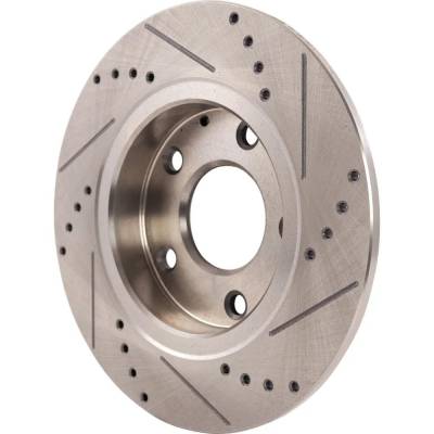 Rareelectrical - New Solid Brake Disc Compatible With Mazda 3 Sport Gx 4 Cyl 2.0L 3 I Grand Touring 4 Cyl 2.0L Sport - Image 6