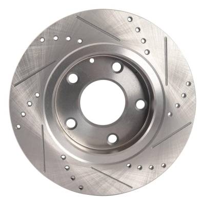 Rareelectrical - New Solid Brake Disc Compatible With Mazda 3 Sport Gx 4 Cyl 2.0L 3 Grand Touring 4 Cyl 2.5L S - Image 4