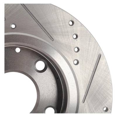 Rareelectrical - New Solid Brake Disc Compatible With Mazda 3 Sport Gx 4 Cyl 2.0L 3 Grand Touring 4 Cyl 2.5L S - Image 7