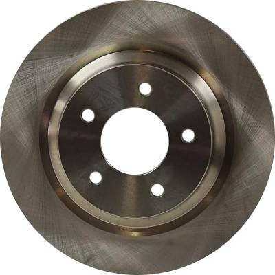 Rareelectrical - New Solid Brake Disc Compatible With Mazda 5 Gs 4 Cyl 2.5L 5 Gs 4 Cyl 2.3L 5 Sport 4 Cyl 2.3L 5 - Image 2