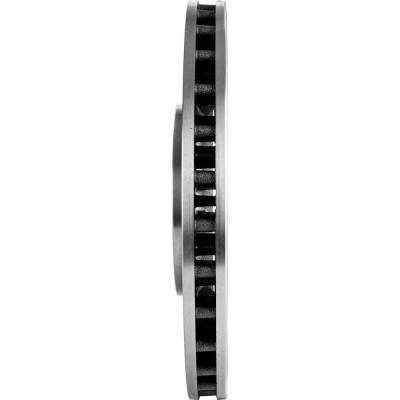 Rareelectrical - New Solid Brake Disc Compatible With Mitsubishi Lancer Evolution Mr Touring 4 Cyl 2.0L Lancer - Image 3