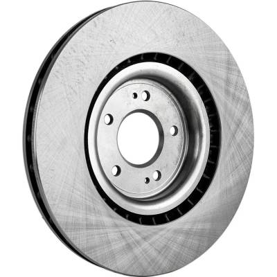 Rareelectrical - New Solid Brake Disc Compatible With Mitsubishi Lancer Evolution Mr Touring 4 Cyl 2.0L Lancer - Image 4