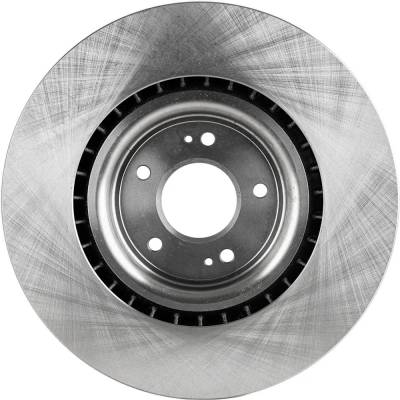 Rareelectrical - New Solid Brake Disc Compatible With Mitsubishi Lancer Evolution Mr Touring 4 Cyl 2.0L Lancer - Image 5