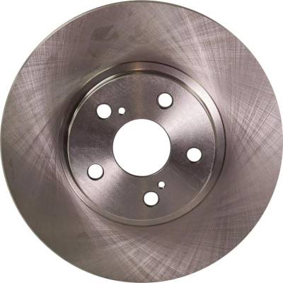 Rareelectrical - New Vented Brake Disc Compatible With Pontiac Scion Toyota Corolla Le 4 Cyl 1.8L Corolla Ce 4 Cyl - Image 2