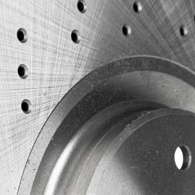 RAREELECTRICAL - New Cast Iron Brake Disc Compatible With Mercedes Benz Clk500 Base 8 Cyl 5.0L Clk550 Base 8 Cyl 5.5L - Image 8