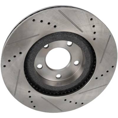 Rareelectrical - New Vented Brake Disc Compatible With Ford Lincoln Edge Se 6 Cyl 3.5L Edge Sel Plus 6 Cyl 3.5L Mkx - Image 2