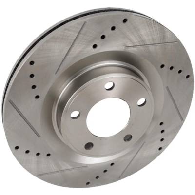 New Vented Brake Disc Compatible With Ford Lincoln Edge Limited 6 Cyl 3.5L Edge Sel 4 Cyl 2.0L Edge