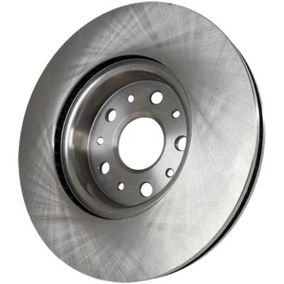 Rareelectrical - New Vented Brake Disc Compatible With Cadillac Chevrolet Cts Luxury 6 Cyl 3.6L Camaro Lt1 8 Cyl 6.2L - Image 5