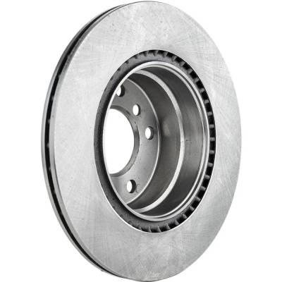Rareelectrical - Left Rear Brake Disc Compatible With Bmw 128I Base 6 Cyl 3.0L 2008-2013 34216778051 - Image 2