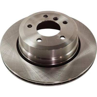 New Left Rear Brake Disc Compatible With Bmw 528Xi Base 6 Cyl 3.0L 528I Xdrive Base 6 Cyl 3.0L 535Xi