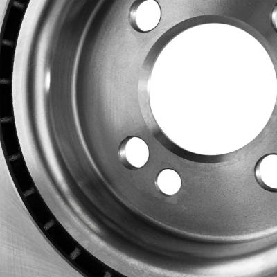 Rareelectrical - New Vented Brake Disc Compatible With Chevrolet Gmc P3500 Base 6 Cyl 4.3L P30 Base 6 Cyl 4.3L - Image 7