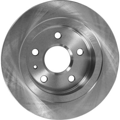 Rareelectrical - New Solid Brake Disc Compatible With Buick Chevrolet Saab Lacrosse Leather 6 Cyl 3.6L 9-5 Aero 6 Cyl - Image 4