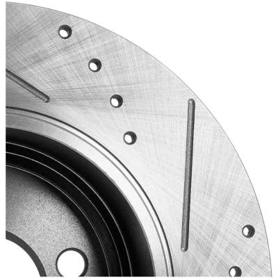 Rareelectrical - New Solid Brake Disc Compatible With Chrysler Dodge 300 C 6 Cyl 3.6L Charger Base 6 Cyl 3.5L - Image 7