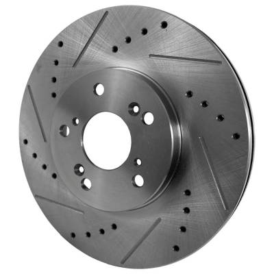 New Vented Brake Disc Compatible With Acura Honda Tsx V6 6 Cyl 3.5L Pilot Value Package 6 Cyl 3.5L