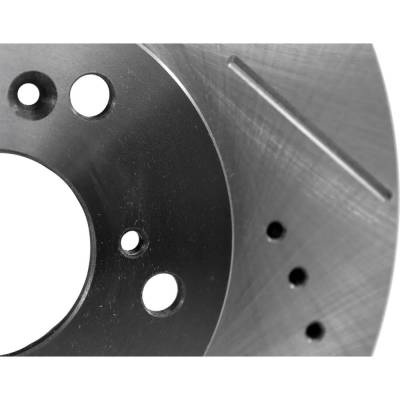 Rareelectrical - New Vented Brake Disc Compatible With Acura Honda Tsx V6 6 Cyl 3.5L Pilot Value Package 6 Cyl 3.5L - Image 8