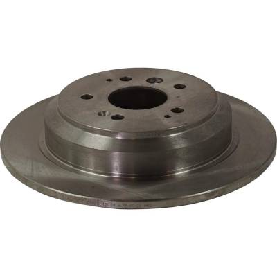 Rareelectrical - New Solid Brake Disc Compatible With Honda Ridgeline Rtl 6 Cyl 3.5L Ridgeline Rts 6 Cyl 3.5L - Image 5