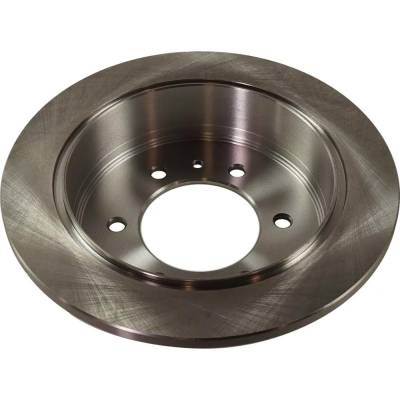 Rareelectrical - New Solid Brake Disc Compatible With Hummer H3 Alpha 8 Cyl 5.3L H3 Adventure 5 Cyl 3.7L H3t Alpha 8 - Image 2