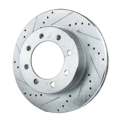 Rareelectrical - New Vented Brake Disc Compatible With Ford F-450 Super Duty Xlt 8 Cyl 7.3L E-550 Super Duty Custom 8 - Image 6