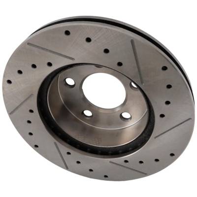 Rareelectrical - New Vented Brake Disc Compatible With Ford Mazda Mercury Ranger Xl 4 Cyl 2.5L B4000 Base 6 Cyl 4.0L - Image 2