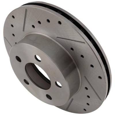 Rareelectrical - New Vented Brake Disc Compatible With Ford Mazda Mercury Ranger Xl 4 Cyl 2.5L B4000 Base 6 Cyl 4.0L - Image 3