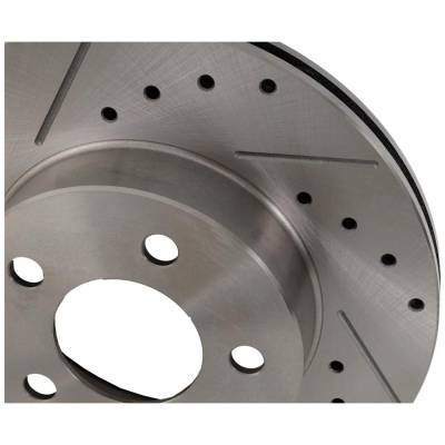 Rareelectrical - New Vented Brake Disc Compatible With Ford Mazda Mercury Ranger Xl 4 Cyl 2.5L B4000 Base 6 Cyl 4.0L - Image 4