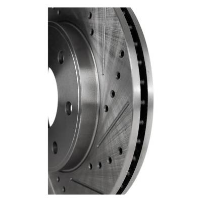 Rareelectrical - New Performance Rotor Brake Disc Compatible With Ford F-150 Fx4 8 Cyl 5.4L F-150 Lariat 8 Cyl 5.4L - Image 8