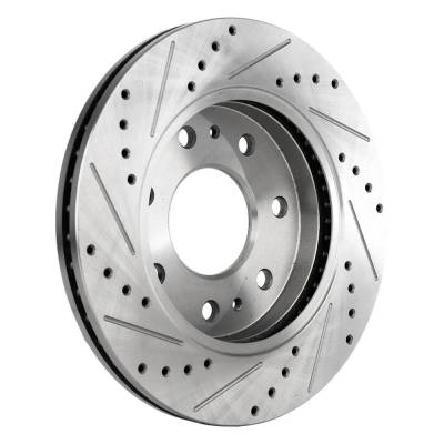 Rareelectrical - New Performance Rotor Brake Disc Compatible With Ford F-150 Lariat 8 Cyl 5.4L F-150 Xlt 8 Cyl 5.4L - Image 6