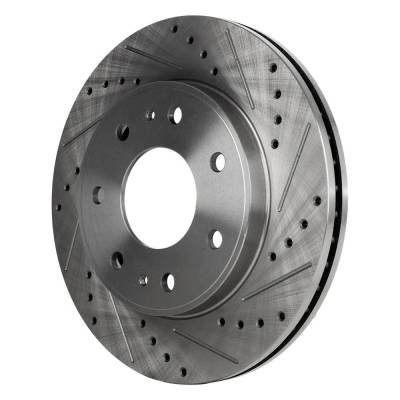 Rareelectrical - New Performance Rotor Brake Disc Compatible With Ford F-150 Lariat 8 Cyl 5.4L F-150 Xlt 8 Cyl 5.4L - Image 7