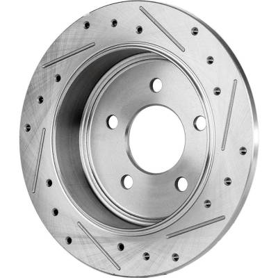 Rareelectrical - New Solid Brake Disc Compatible With Ford Mercury Explorer Limited 6 Cyl 4.0L Ranger Edge 6 Cyl 4.0L - Image 4