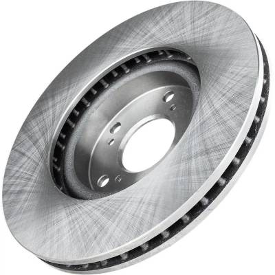 Rareelectrical - New Vented Brake Disc Compatible With Acura Tl Base 6 Cyl 3.2L Tl Type-S 6 Cyl 3.5L 2004-2008 By - Image 4