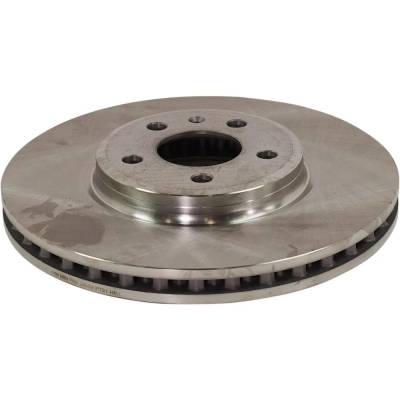 Rareelectrical - New Vented Brake Disc Compatible With Audi A4 Base 4 Cyl 2.0L A5 Cabriolet 4 Cyl 2.0L Q5 Base 6 Cyl - Image 4