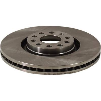 Rareelectrical - New Vented Brake Disc Compatible With Audi A4 Quattro Base 4 Cyl 2.0L A4 Base 6 Cyl 3.0L Quattro 6 - Image 4
