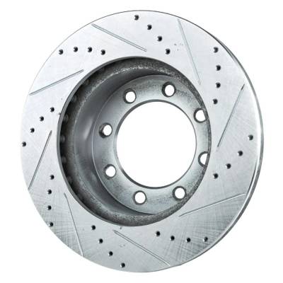 Rareelectrical - New Vented Brake Disc Compatible With Ford F-550 Super Duty Lariat 10 Cyl 6.8L E-550 Super Duty - Image 3