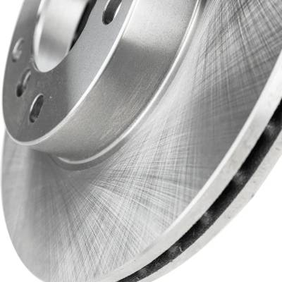 Rareelectrical - New Vented Brake Disc Compatible With Bmw 318I Base 4 Cyl 1.9L 318Ti Base 4 Cyl 1.9L 325I Base 6 Cyl - Image 8