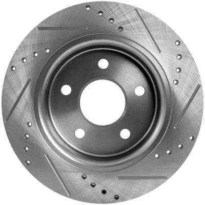 Rareelectrical - New Solid Brake Disc Compatible With Ford Focus St 4 Cyl 2.0L Focus Titanium 4 Cyl 2.0L Electric Sel - Image 4