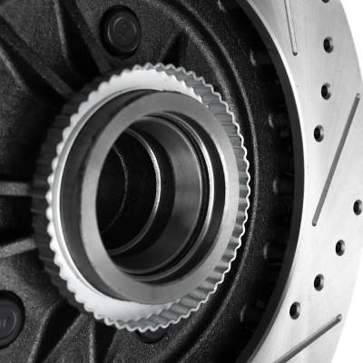 Rareelectrical - Performance Rotor Brake Disc Compatible With Ford Lincoln Expedition Eddie Bauer 8 Cyl 4.6L - Image 8