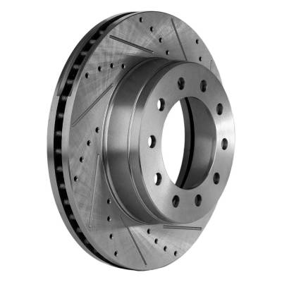 Rareelectrical - Vented Brake Disc Compatible With Ford F-450 Super Duty Harley-Davidson Edition 8 Cyl 6.4L F-450 - Image 1